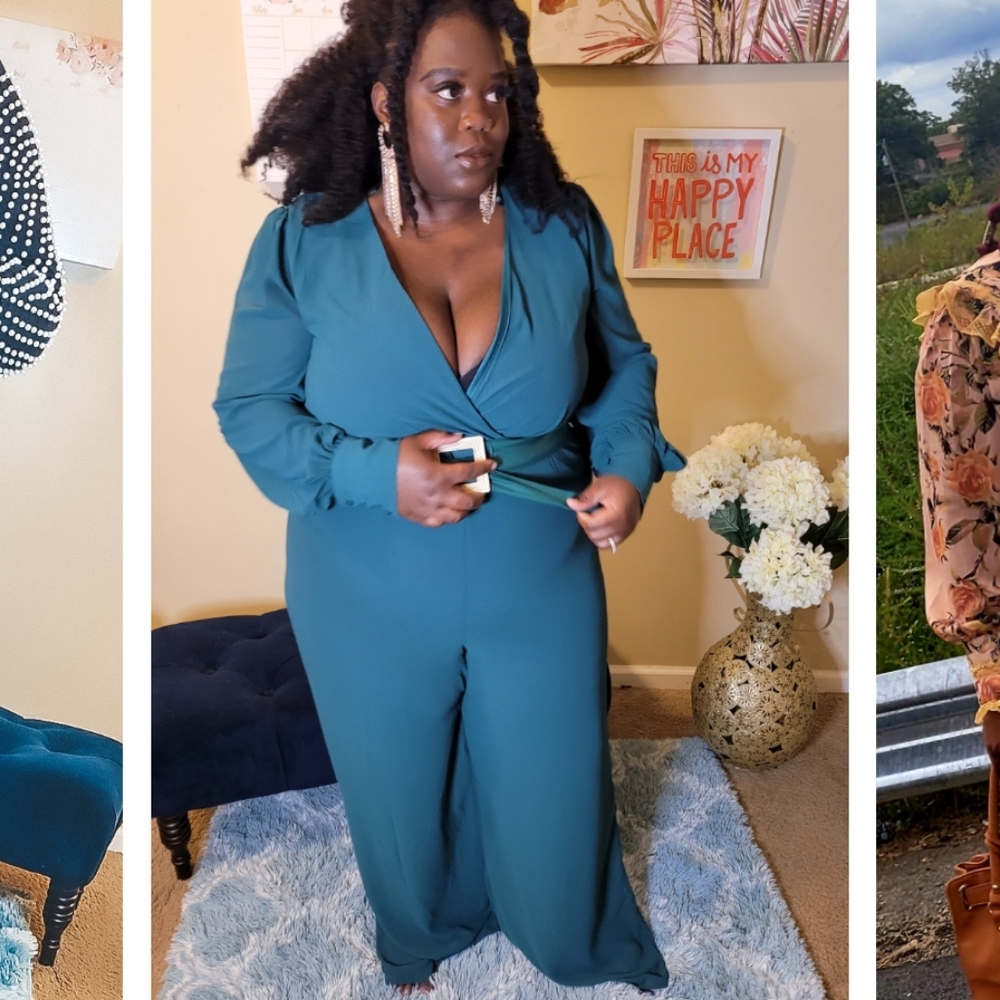 Teal Jumpsuit